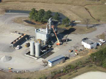 Sharpe Bros. Asphalt Plant on Lebanon Rd., Greensboro, NC